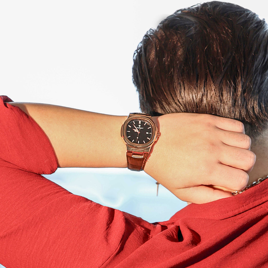 Nautilus Edition leather bracelet - 41mm