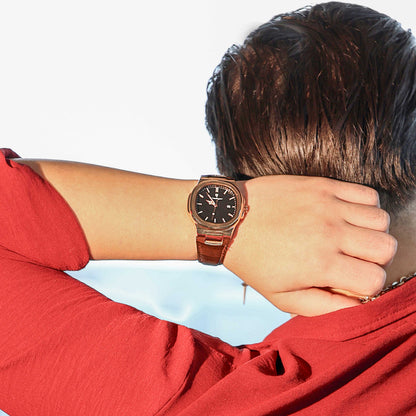 Nautilus Edition leather bracelet - 41mm