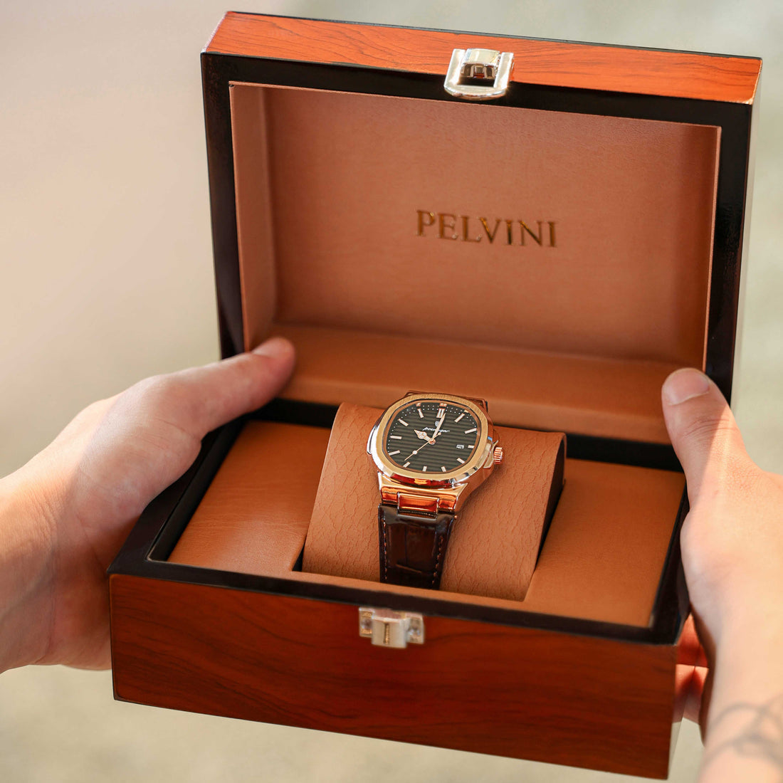 Nautilus Edition leather bracelet - 41mm